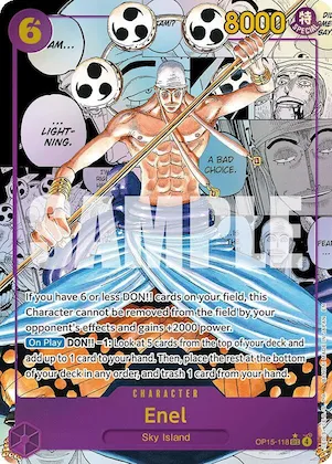 Enel (OP15-118) (Manga) #op15-118 – Adventure on Kami's Island