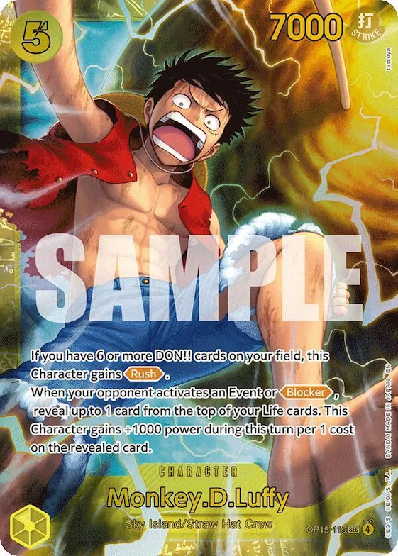Monkey.D.Luffy (OP15-119) #op15-119 – Adventure on Kami's Island