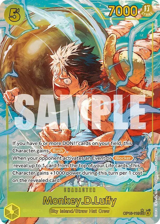 Monkey.D.Luffy (OP15-119) (Alternate Art) #op15-119 – Adventure on Kami's Island
