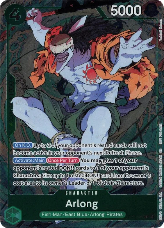 Arlong (Dash Pack) #op15-023 – Adventure on Kami's Island