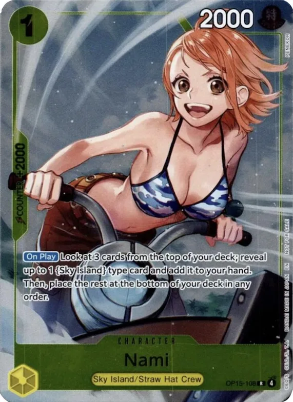 Nami (OP15-108) (Dash Pack) #op15-108 – Adventure on Kami's Island