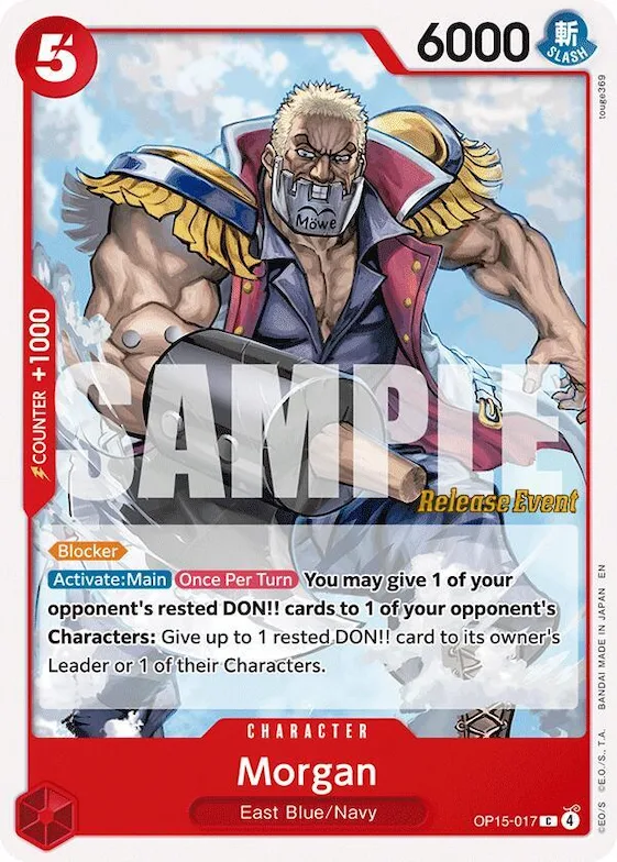 Morgan #op15-017 – Adventure on Kami's Island Release Event Cards