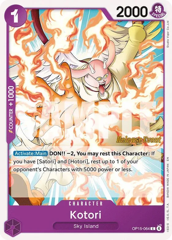 Kotori #op15-064 – Adventure on Kami's Island Release Event Cards