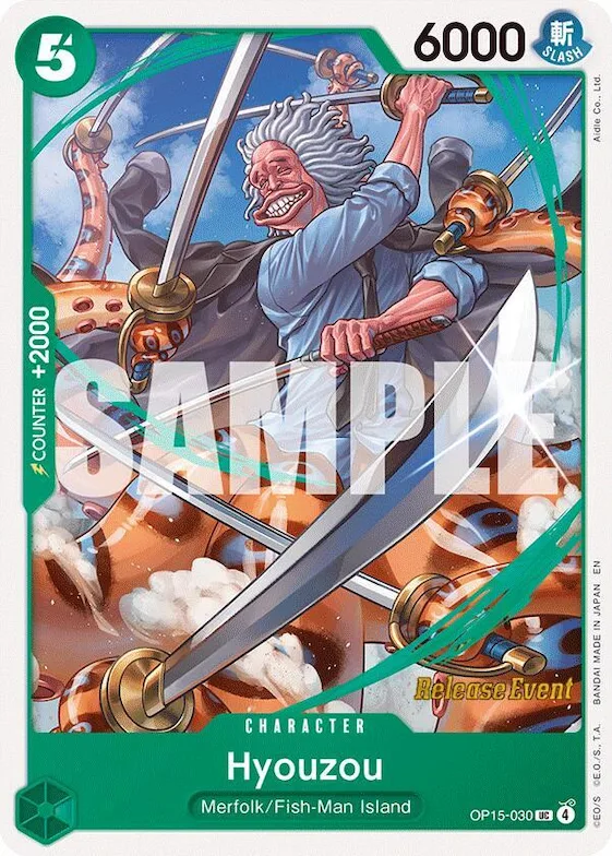 Hyozo op15-030 – OP15 – Adventure on Kami's Island Release Event Cards