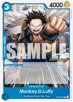 Monkey.D.Luffy (OP15-051) op15-051 – OP15 – Adventure on Kami's Island Release Event Cards