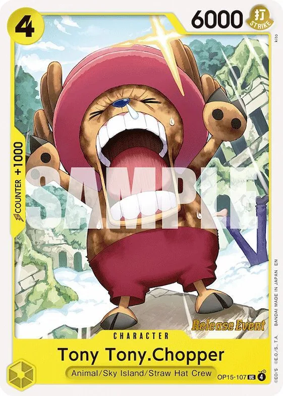 Tony Tony.Chopper (OP15-107) #op15-107 – Adventure on Kami's Island Release Event Cards