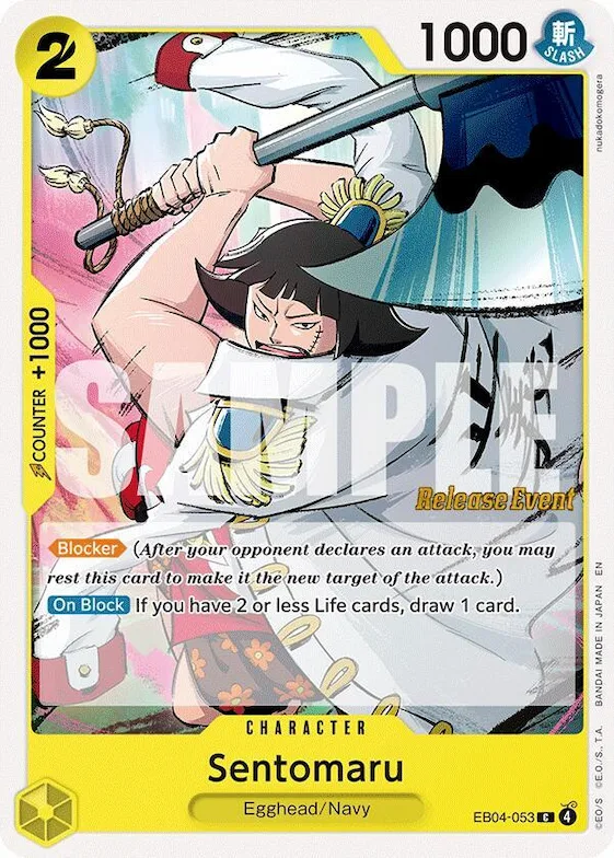 Sentomaru eb4-053 – OP15 – Adventure on Kami's Island Release Event Cards