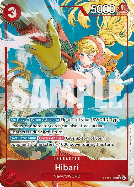 Hibari (Alternate Art) #eb3-008 – Extra Booster: One Piece Heroines Edition