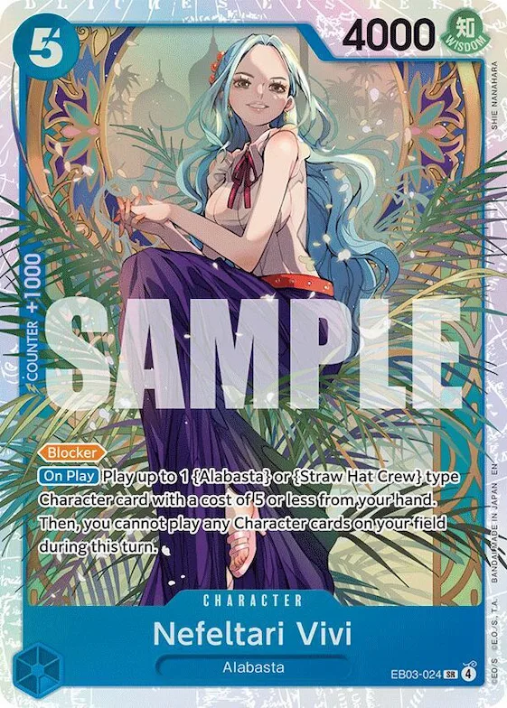Nefeltari Vivi (024) #eb3-024 – Extra Booster: One Piece Heroines Edition