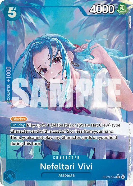 Nefeltari Vivi (024) (Alternate Art) #eb3-024 – Extra Booster: One Piece Heroines Edition