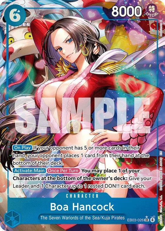 Boa Hancock (Alternate Art) #eb3-026 – Extra Booster: One Piece Heroines Edition