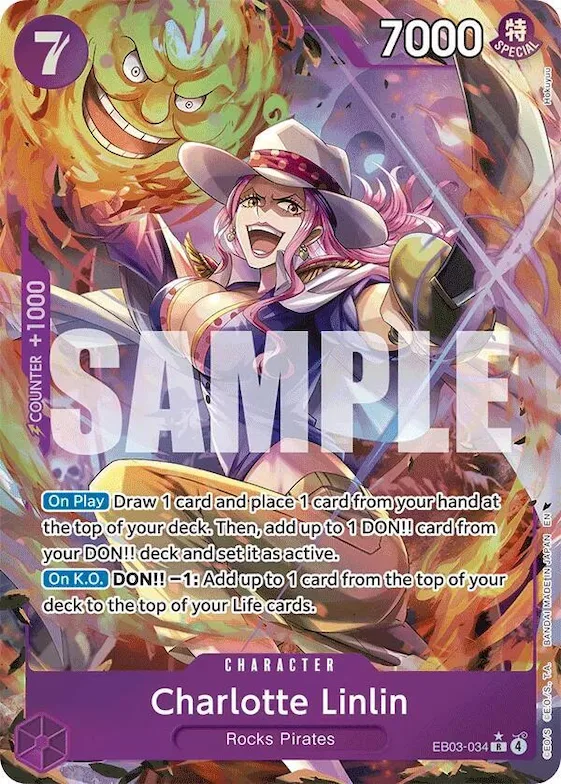 Charlotte Linlin (Alternate Art) #eb3-034 – Extra Booster: One Piece Heroines Edition