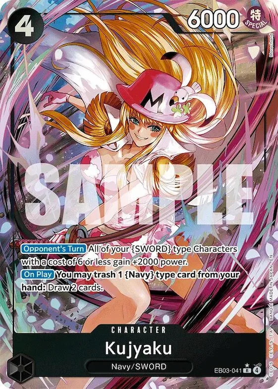 Kujyaku (Alternate Art) #eb3-041 – Extra Booster: One Piece Heroines Edition