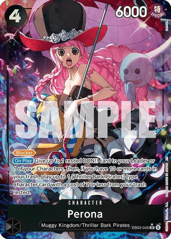 Perona (045) (Alternate Art) #eb3-045 – Extra Booster: One Piece Heroines Edition