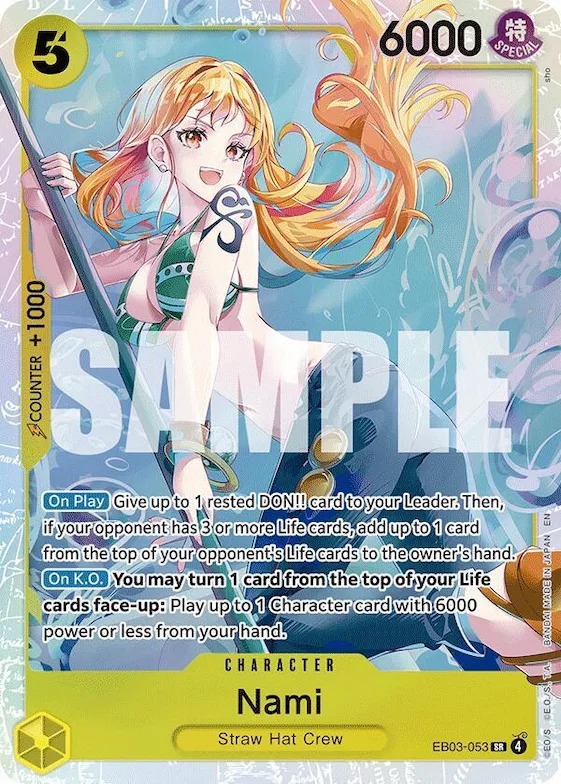 Nami (053) #eb3-053 – Extra Booster: One Piece Heroines Edition