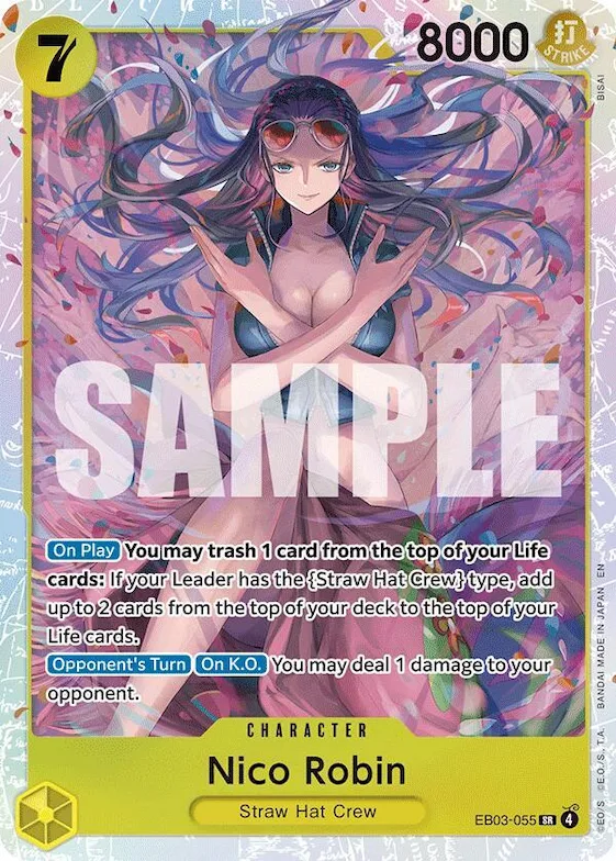 Nico Robin (055) #eb3-055 – Extra Booster: One Piece Heroines Edition