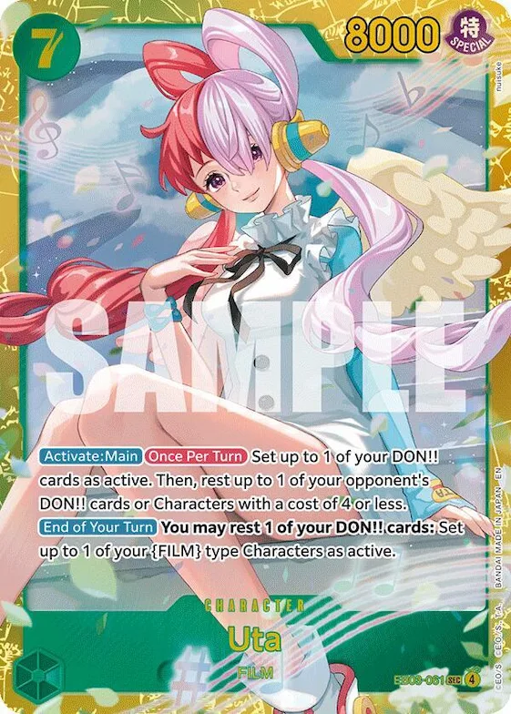 Uta (061) #eb3-061 – Extra Booster: One Piece Heroines Edition