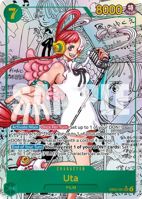 Uta (061) (Manga) #eb3-061 – Extra Booster: One Piece Heroines Edition