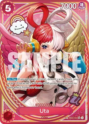 Uta (003) (SP) #eb3-003 – Extra Booster: One Piece Heroines Edition