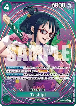 Tashigi (SP) #eb3-018 – Extra Booster: One Piece Heroines Edition