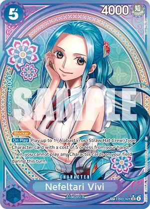 Nefeltari Vivi (024) (SP) #eb3-024 – Extra Booster: One Piece Heroines Edition