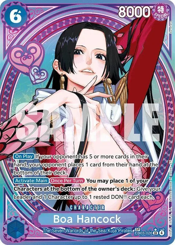 Boa Hancock (SP) #eb3-026 – Extra Booster: One Piece Heroines Edition