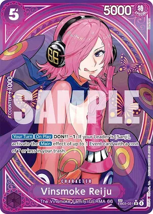 Vinsmoke Reiju (SP) #eb3-031 – Extra Booster: One Piece Heroines Edition