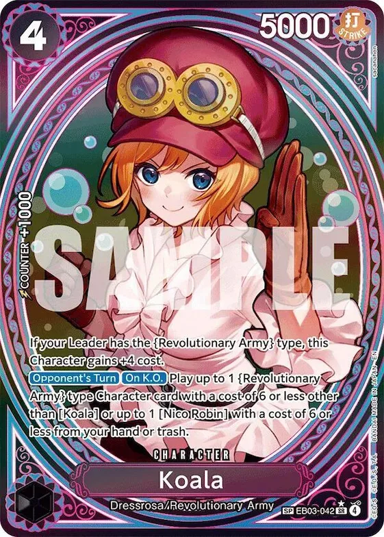Koala (SP) #eb3-042 – Extra Booster: One Piece Heroines Edition