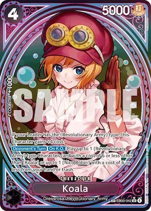 Koala (SP) eb3-042 – EB03 – Extra Booster: One Piece Heroines Edition