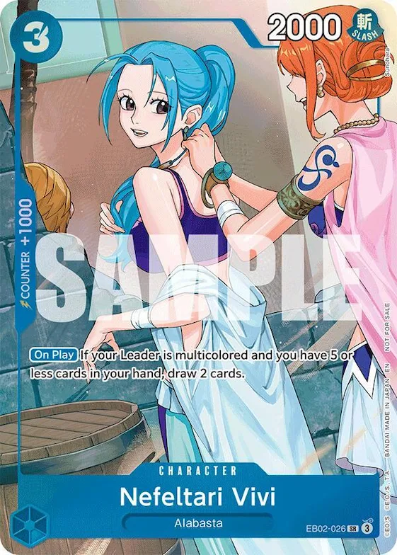 Nefeltari Vivi - EB02-026 #eb2-026 – Extra Booster: One Piece Heroines Edition