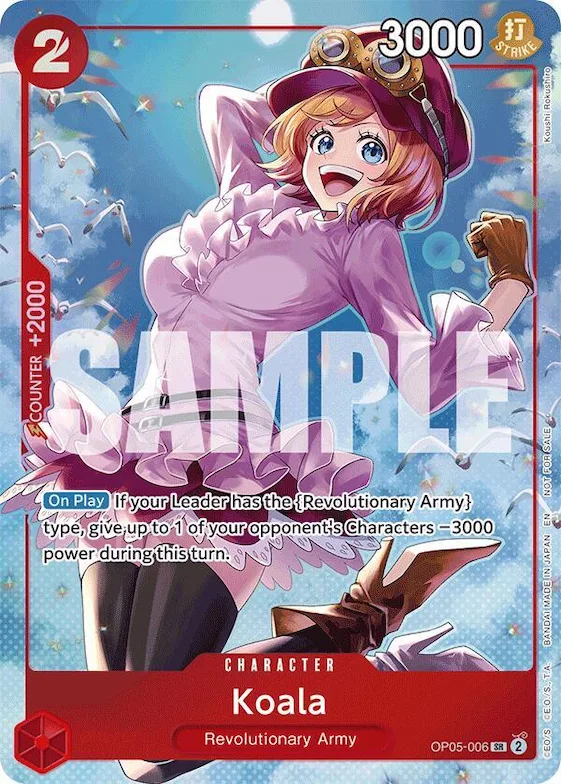 Koala - OP05-006 #op5-006 – Extra Booster: One Piece Heroines Edition