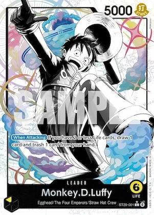 Monkey.D.Luffy (001) (Parallel) #st29-001 – Starter Deck 29: Egghead