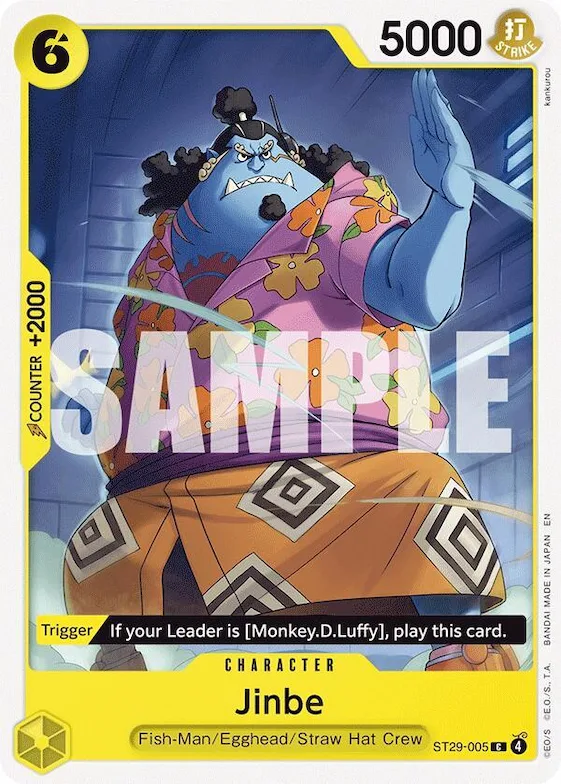 Jinbe st29-005 – ST29 – Starter Deck 29: Egghead