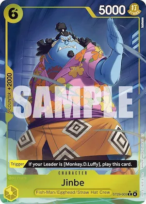 Jinbe (Full Art) st29-005 – ST29 – Starter Deck 29: Egghead