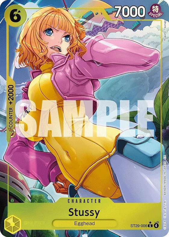 Stussy (Full Art) #st29-006 – Starter Deck 29: Egghead