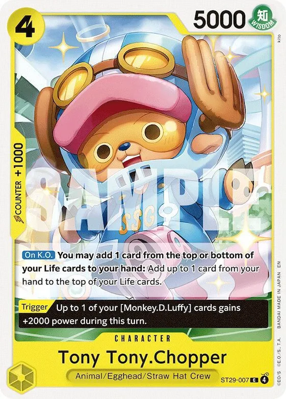 Tony Tony.Chopper #st29-007 – Starter Deck 29: Egghead