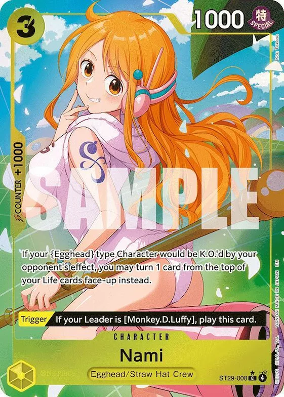 Nami (Full Art) #st29-008 – Starter Deck 29: Egghead