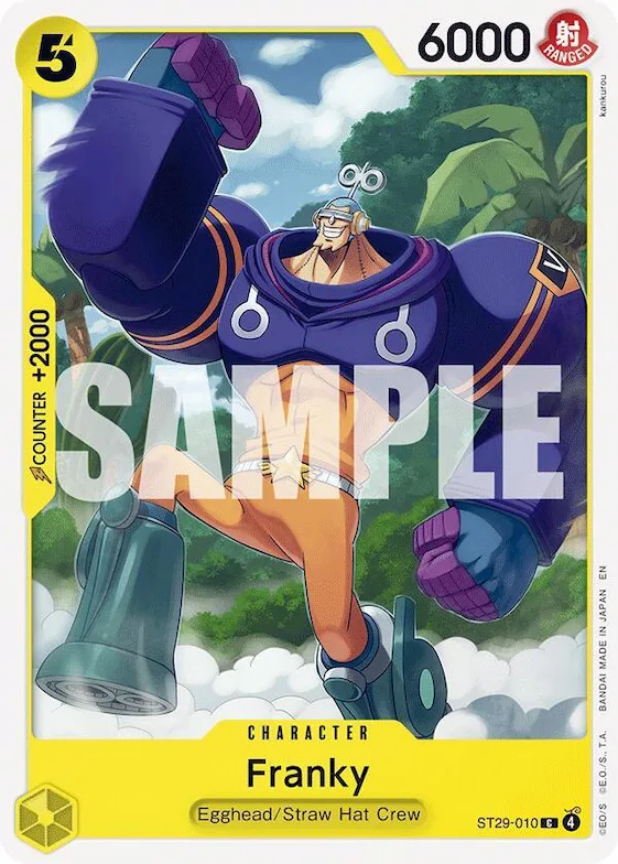 Franky st29-010 – ST29 – Starter Deck 29: Egghead