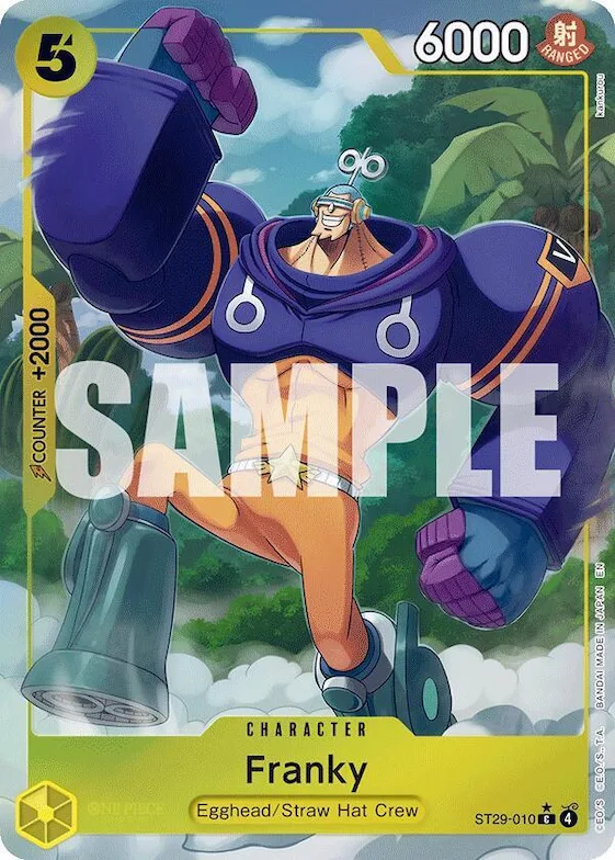 Franky (Full Art) #st29-010 – Starter Deck 29: Egghead