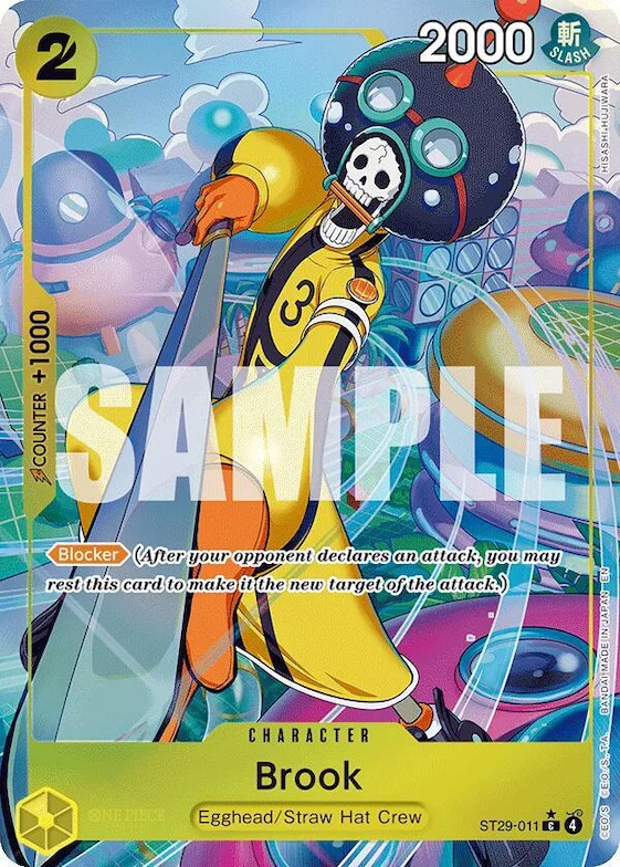 Brook (Full Art) #st29-011 – Starter Deck 29: Egghead