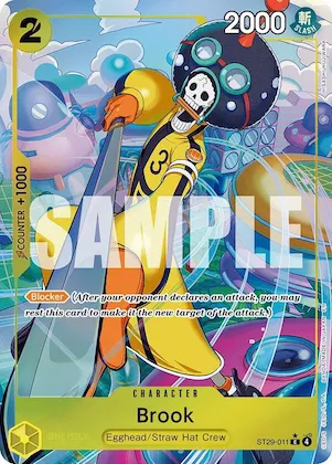 Brook (Full Art) st29-011 – ST29 – Starter Deck 29: Egghead