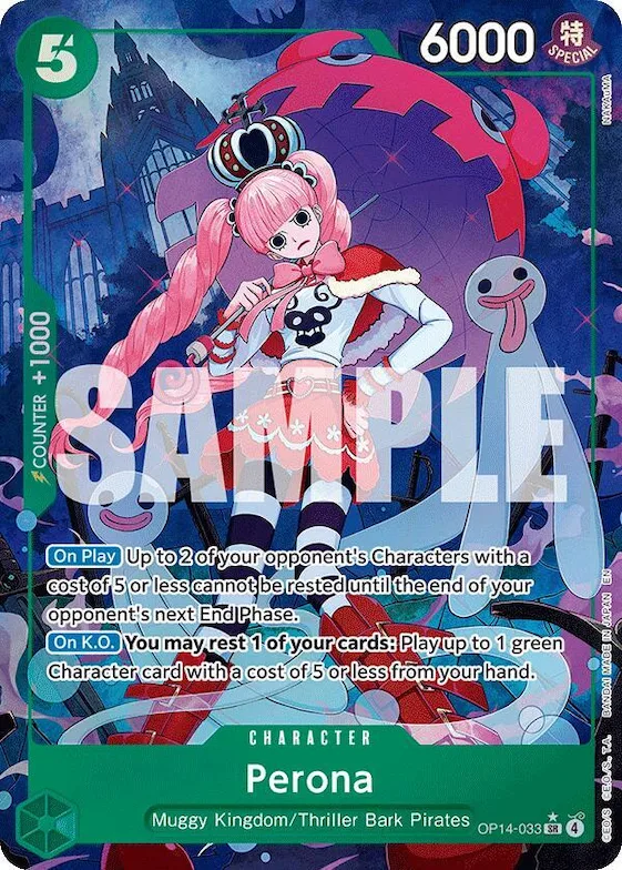 Perona - OP14-033 (Alternate Art) #op14-033 – The Azure Sea's Seven