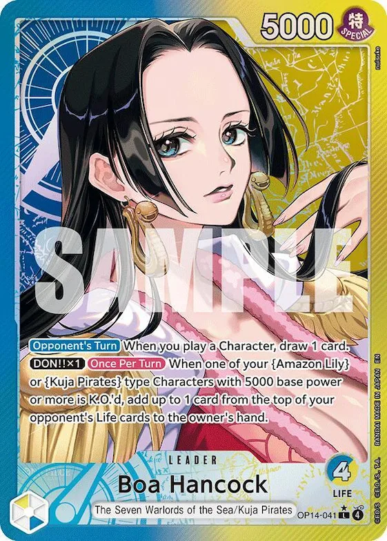 Boa Hancock - OP14-041 (Alternate Art) #op14-041 – The Azure Sea's Seven