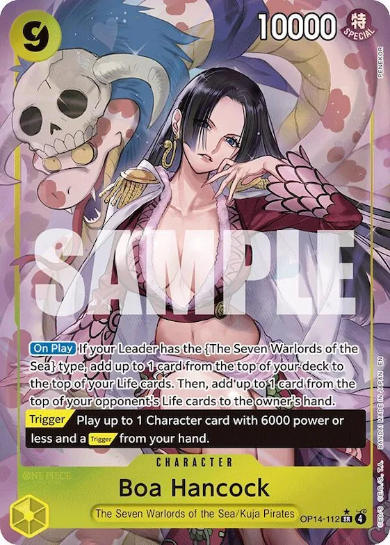 Boa Hancock - OP14-112 (Alternate Art) #op14-112 – The Azure Sea's Seven