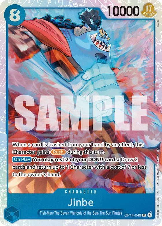 Jinbe - OP14-049 #op14-049 – The Azure Sea's Seven