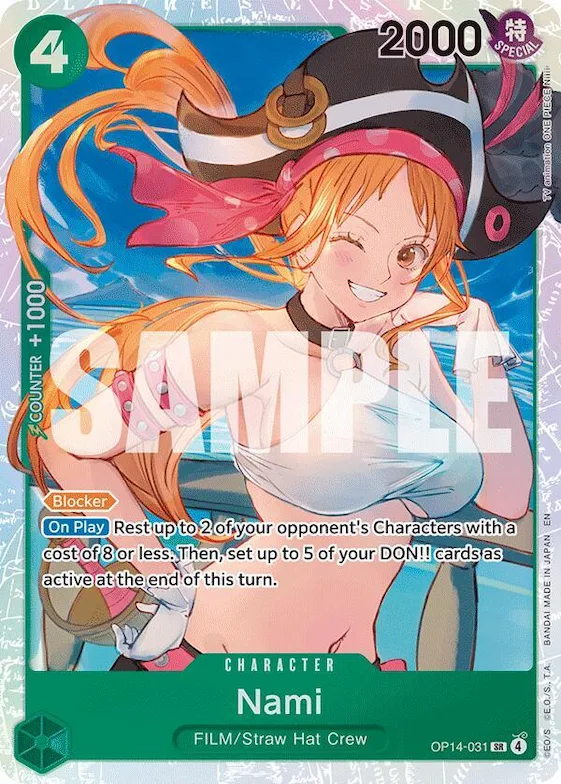 Nami op14-031 – OP14 – The Azure Sea's Seven