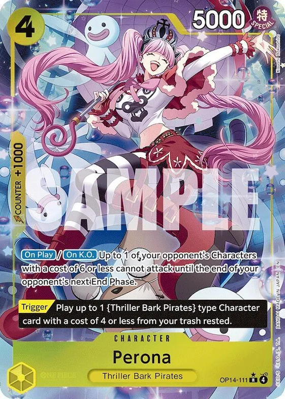 Perona - OP14-111 (Alternate Art) #op14-111 – The Azure Sea's Seven