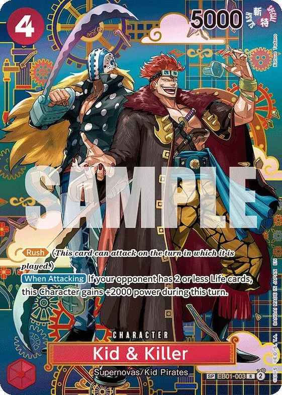 Kid & Killer - EB01-003 (SP) #eb1-003 – The Azure Sea's Seven