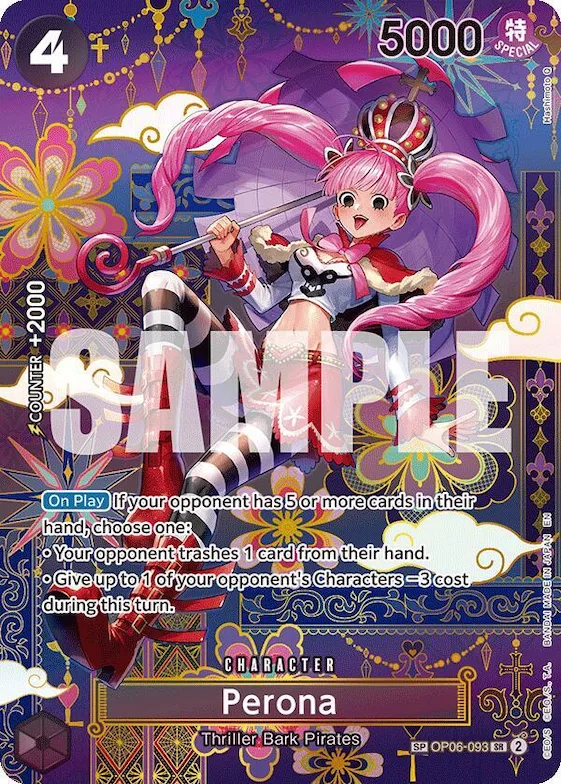 Perona - OP06-093 (SP) #op6-093 – The Azure Sea's Seven