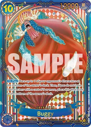 Buggy - OP09-051 (SP) (Gold) #op9-051 – The Azure Sea's Seven